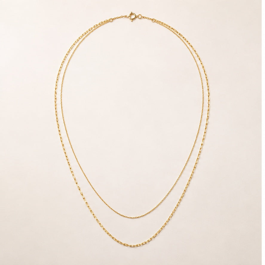Brooklyn Layered Chain Necklace - product image 1